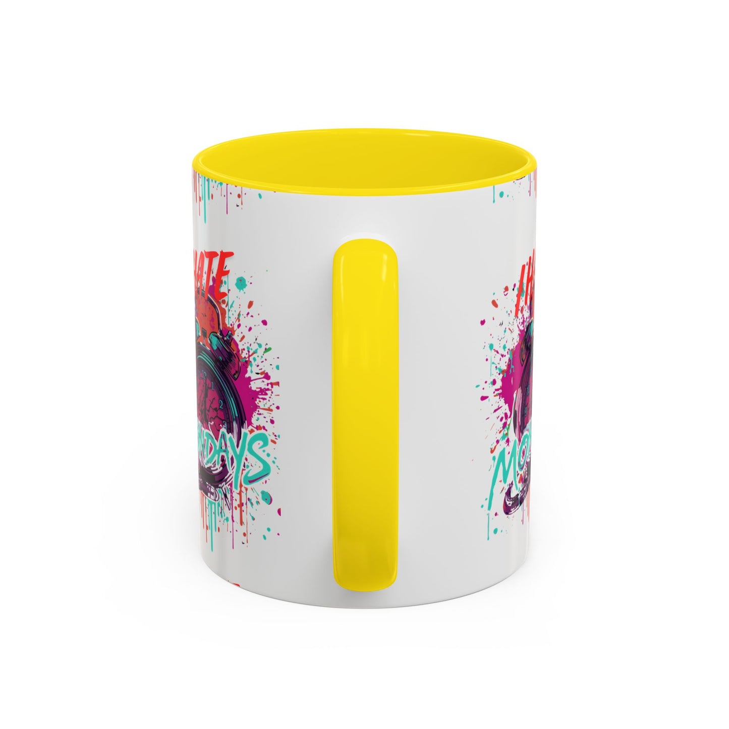 I Hate Mondays Accent Mug