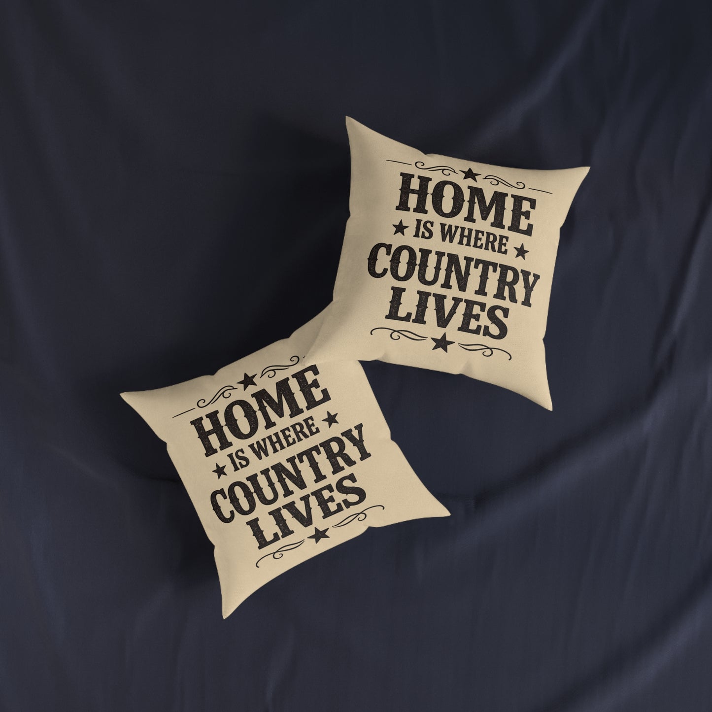 Home Is Where Country Lives Cushion – Country Home Decor