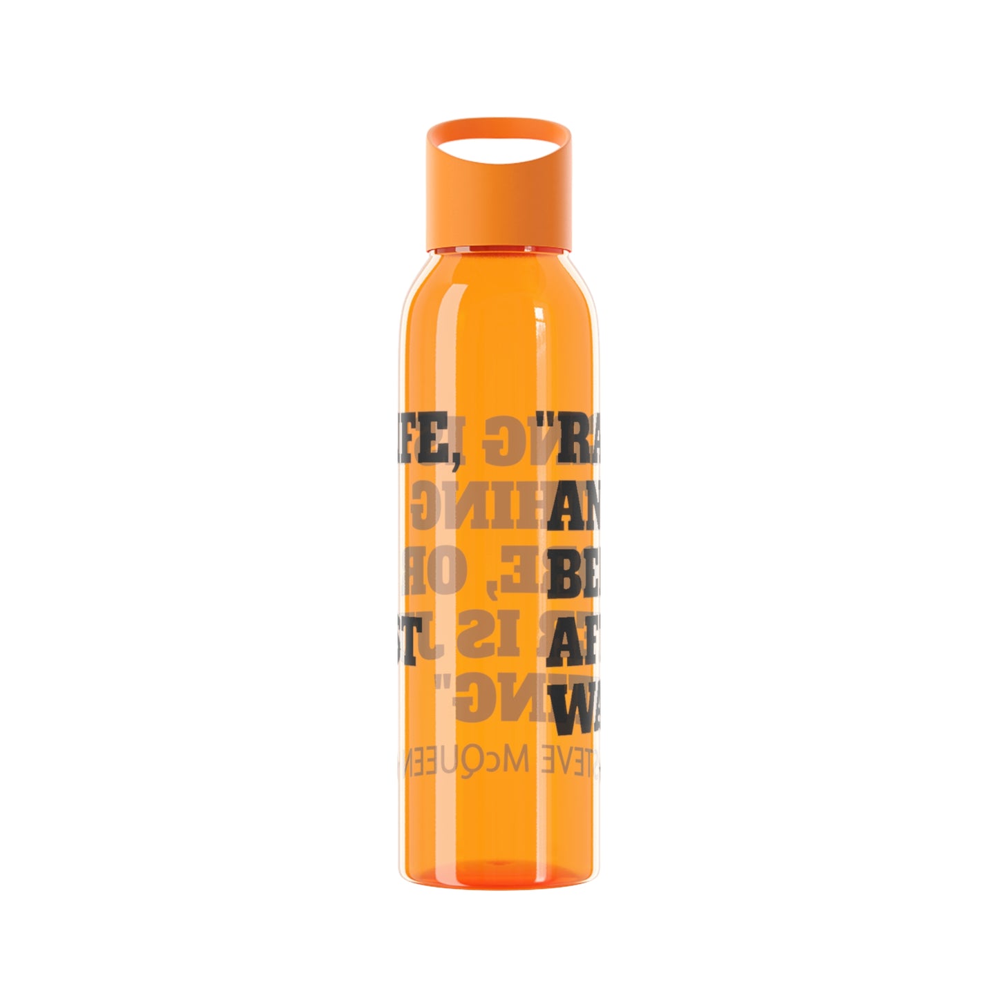 Mojo Moto MX Legends Steve McQueen Quote Water Bottle