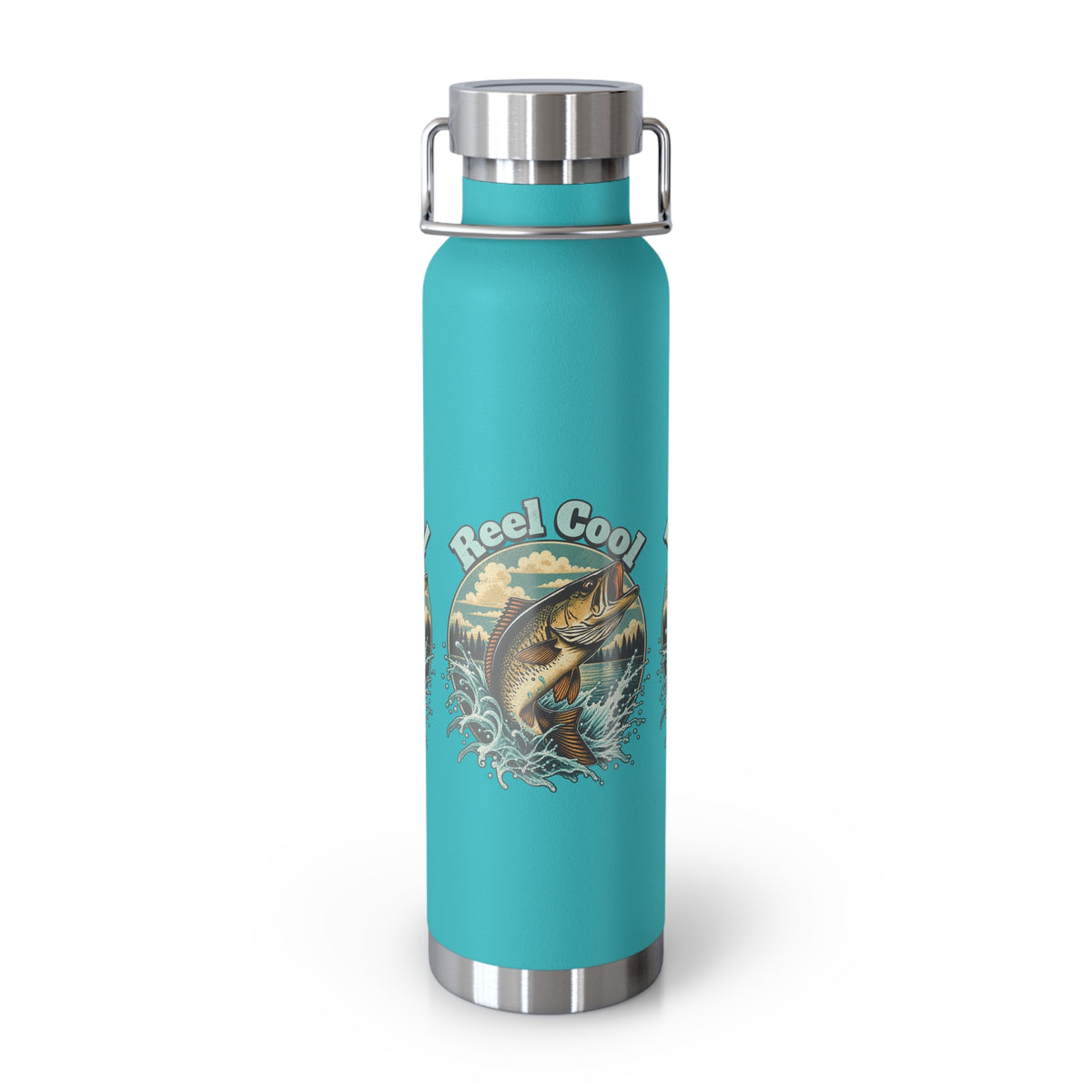 Reel Cool Insulated Flask – Retro Fishing Flask