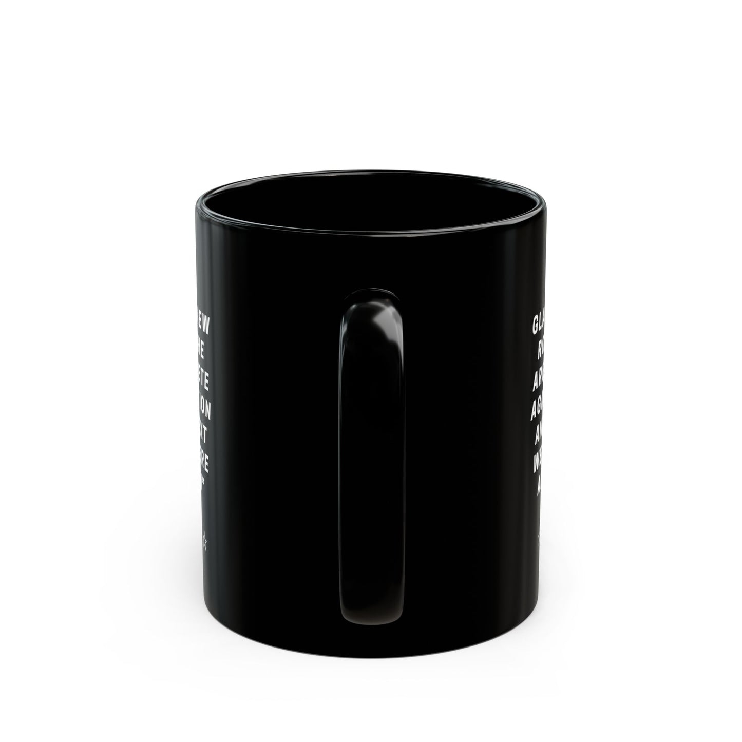 Evel Knievel Quote Black Coffee Mug   Inspirational Stunt Rider Tribute