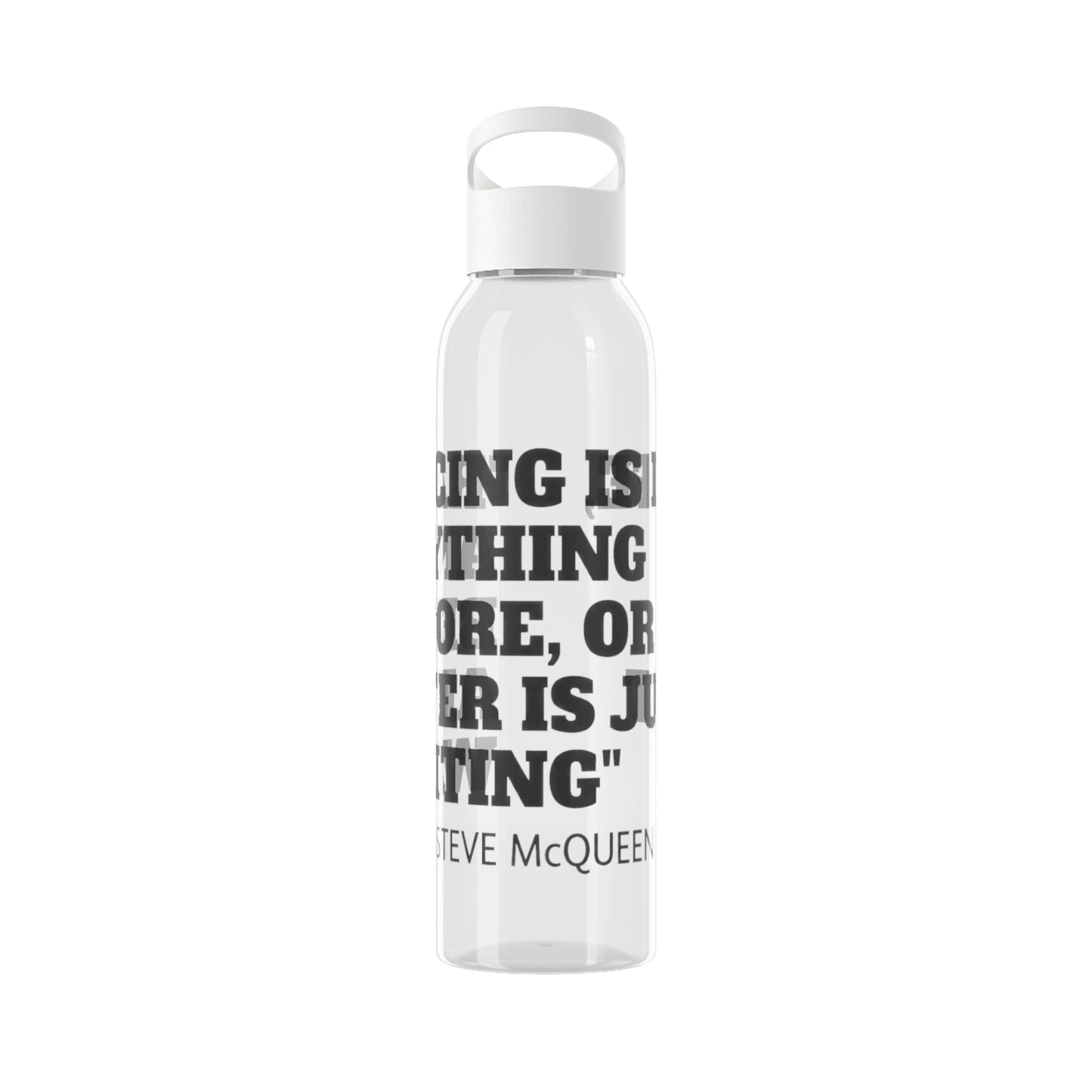 Mojo Moto MX Legends Steve McQueen Quote Water Bottle