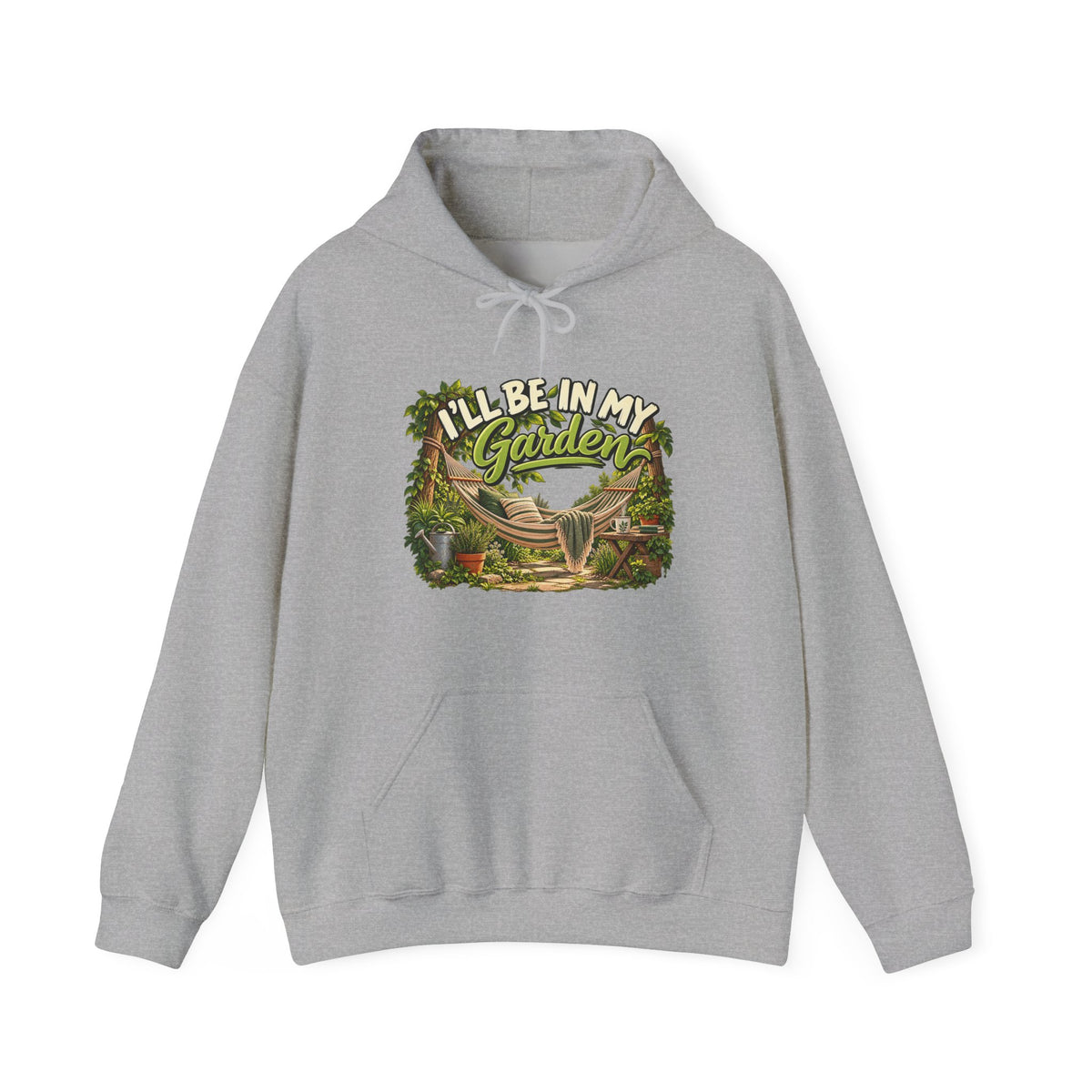 Ich bin in meinem Garten Hoodie, Gärtner-Slogan Sweatshirt