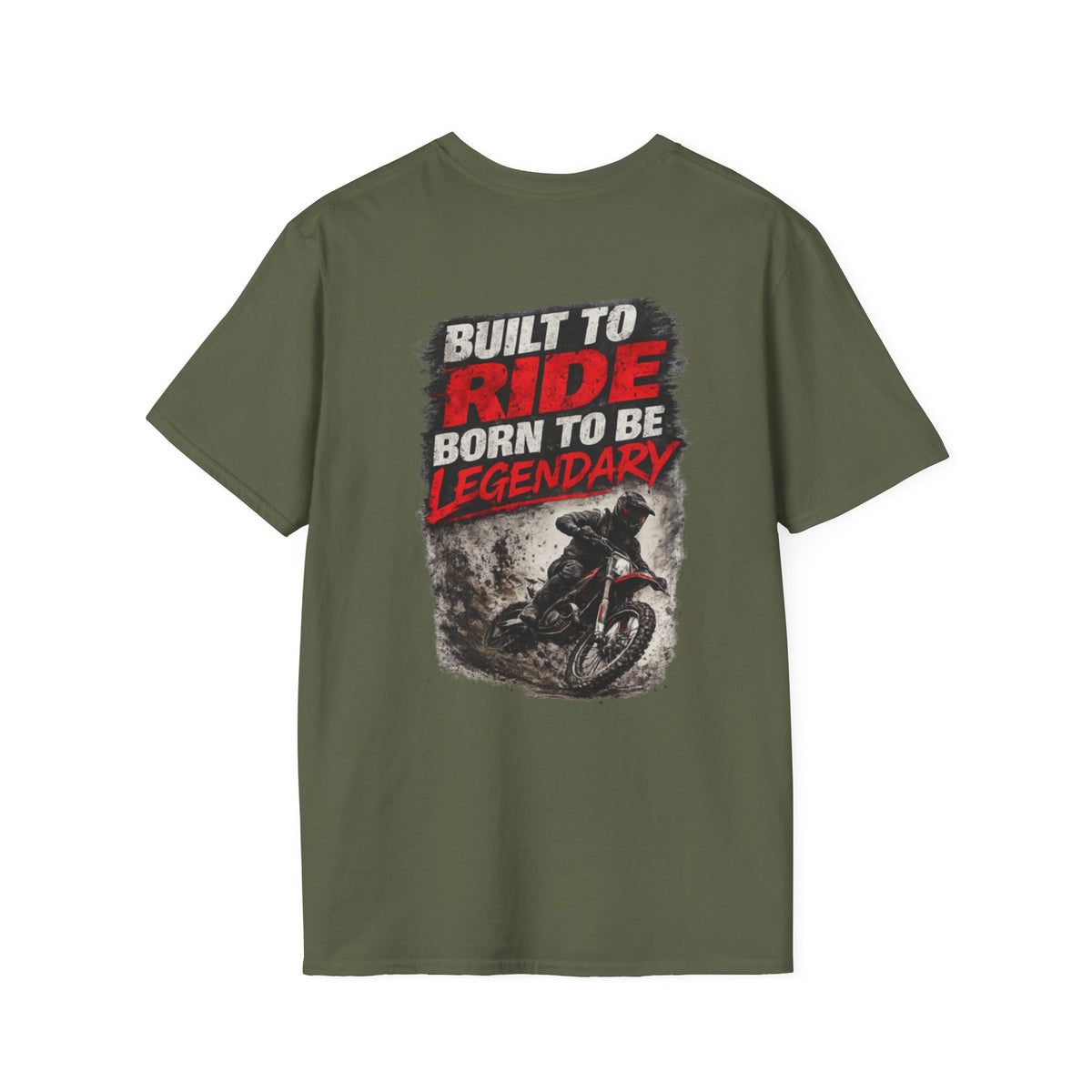 Built to Ride Born to Be Legendary T-Shirt – Motocross Tee