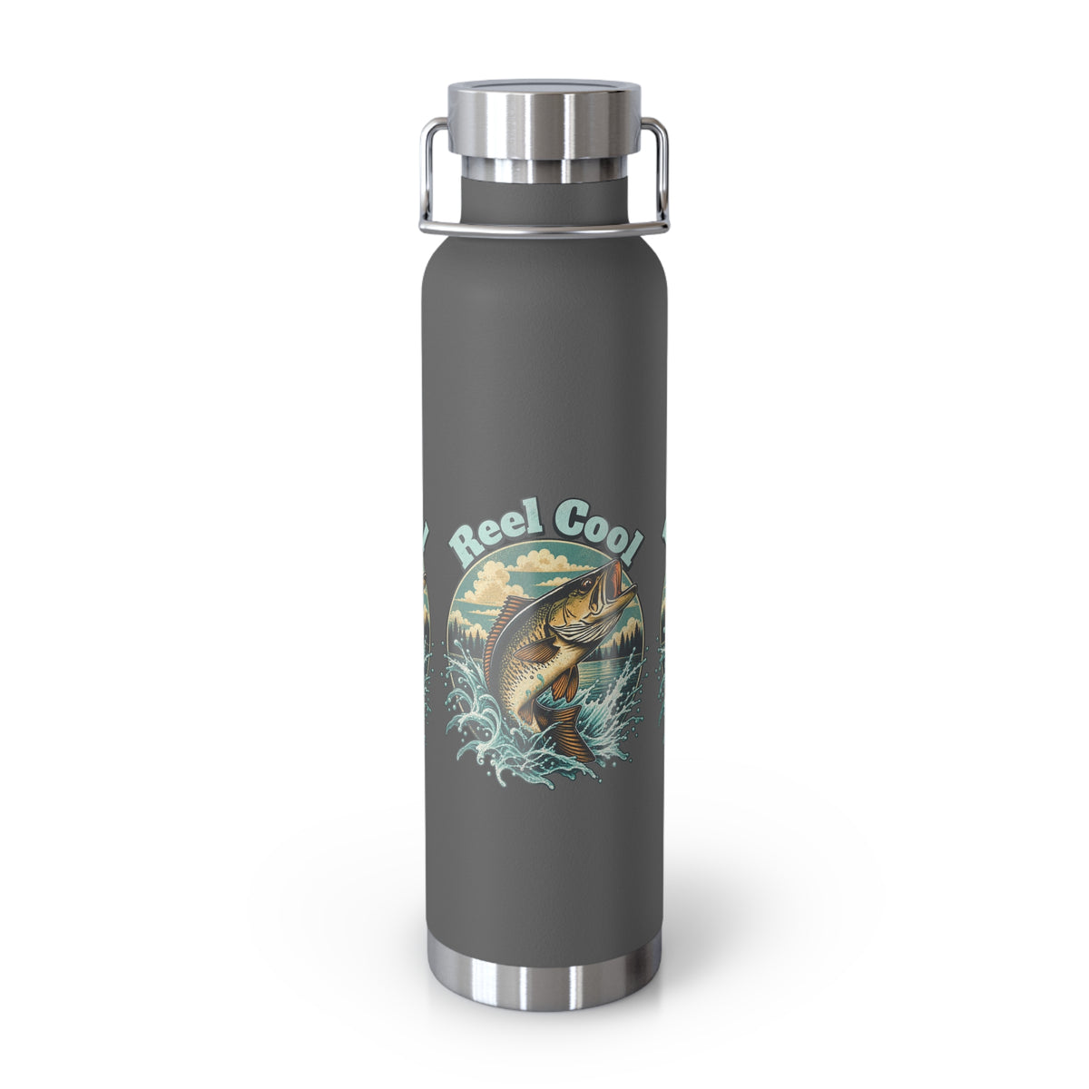 Reel Cool Insulated Flask – Retro Fishing Flask