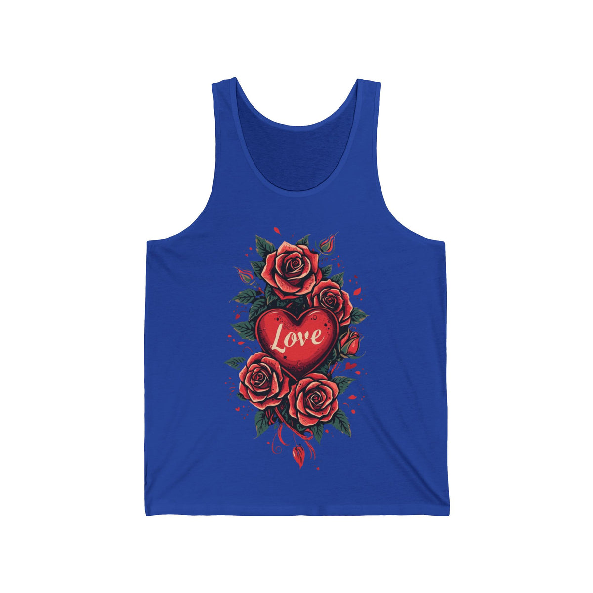 Hearts & Roses Tanktop mit doppelseitigem Print