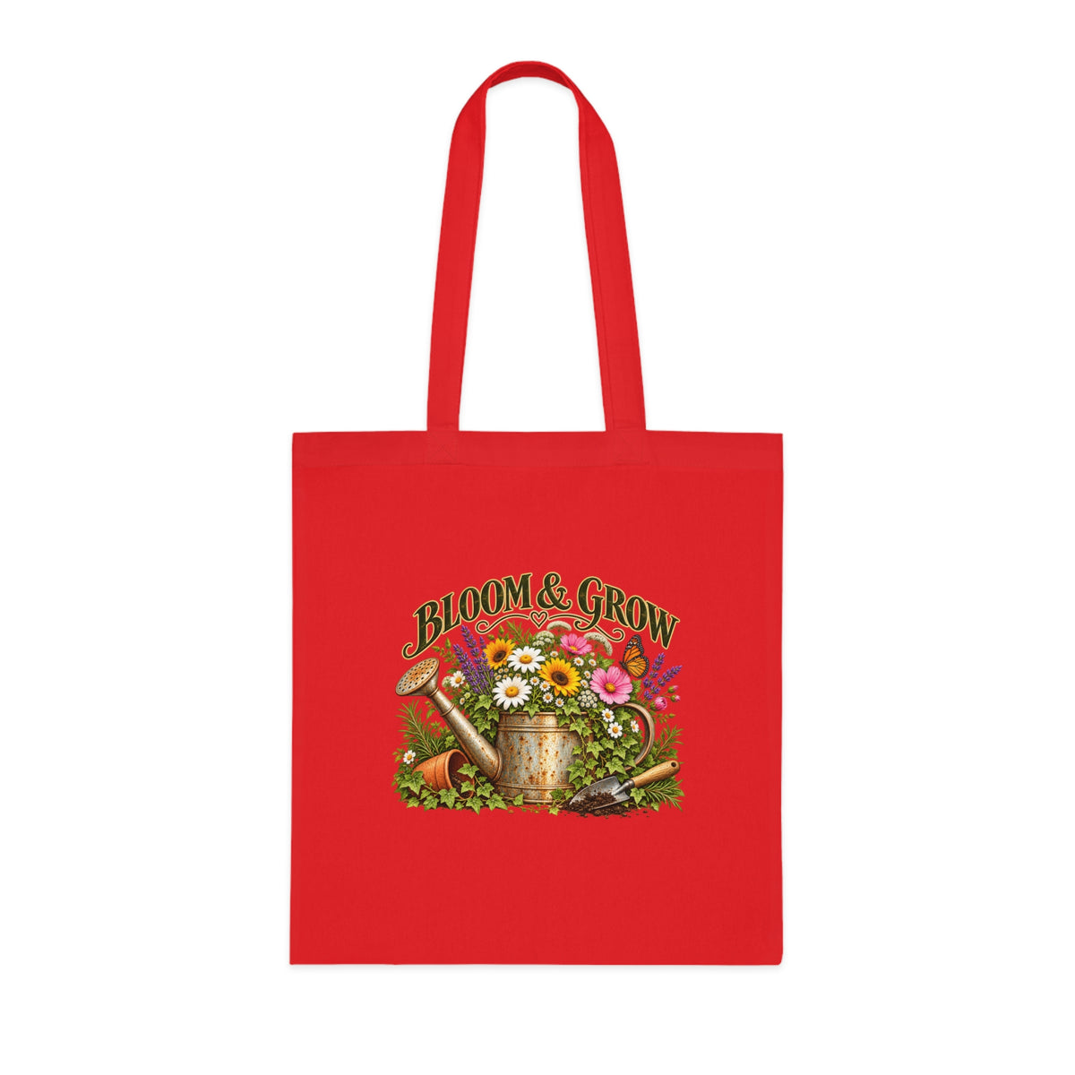 Bloom & Grow Vintage Garden – Gardening Tote Bag