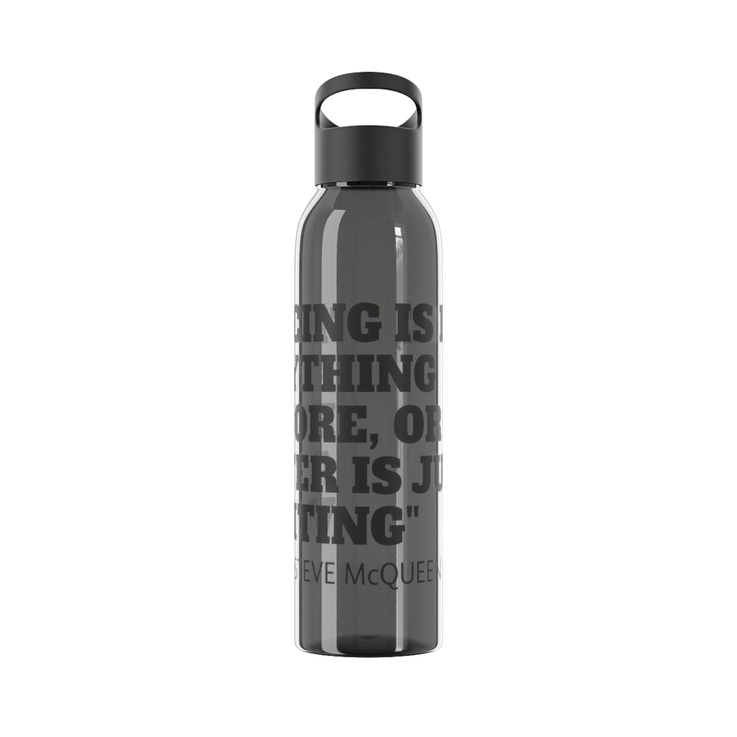 Mojo Moto MX Legends Steve McQueen Quote Water Bottle