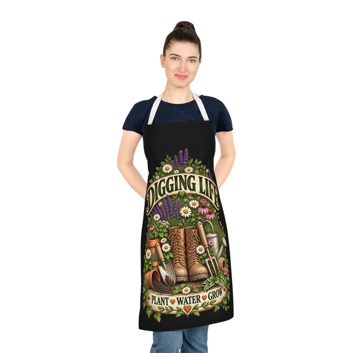 Digging Life Vintage Apron – Plant Water Grow