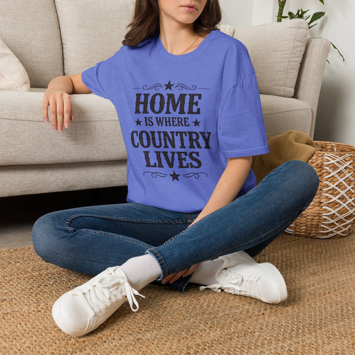 Home Is Where Country Lives T-Shirt – Country Style Tee