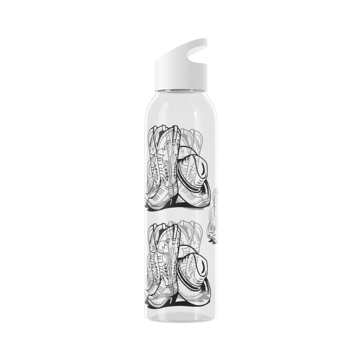Cowboy Boots & Hat Water Bottle – Western Country Bottle