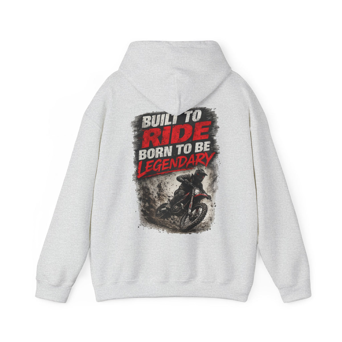Built to Ride Born to Be Legendary Hoodie – Motocross Hoodie