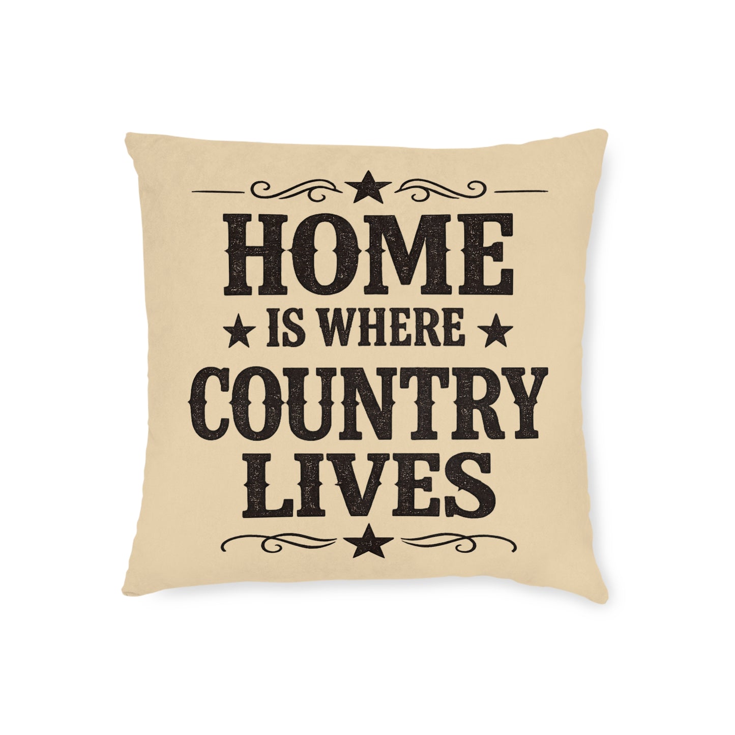 Home Is Where Country Lives Cushion – Country Home Decor