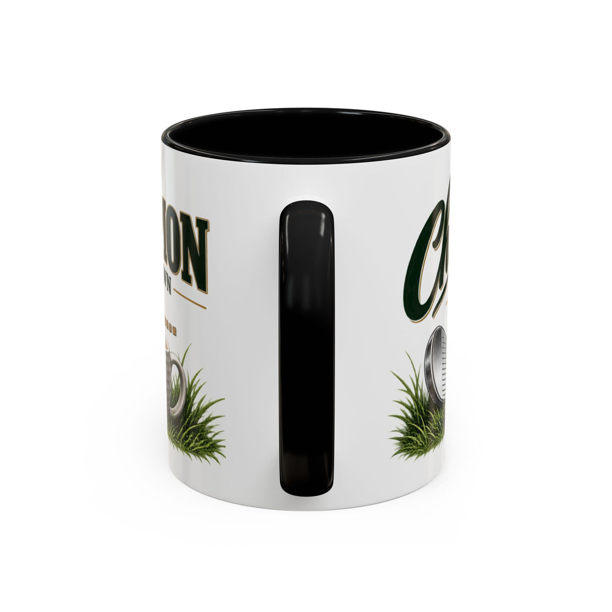 Golf Champion Accent Mug – Wraparound Golfer Design