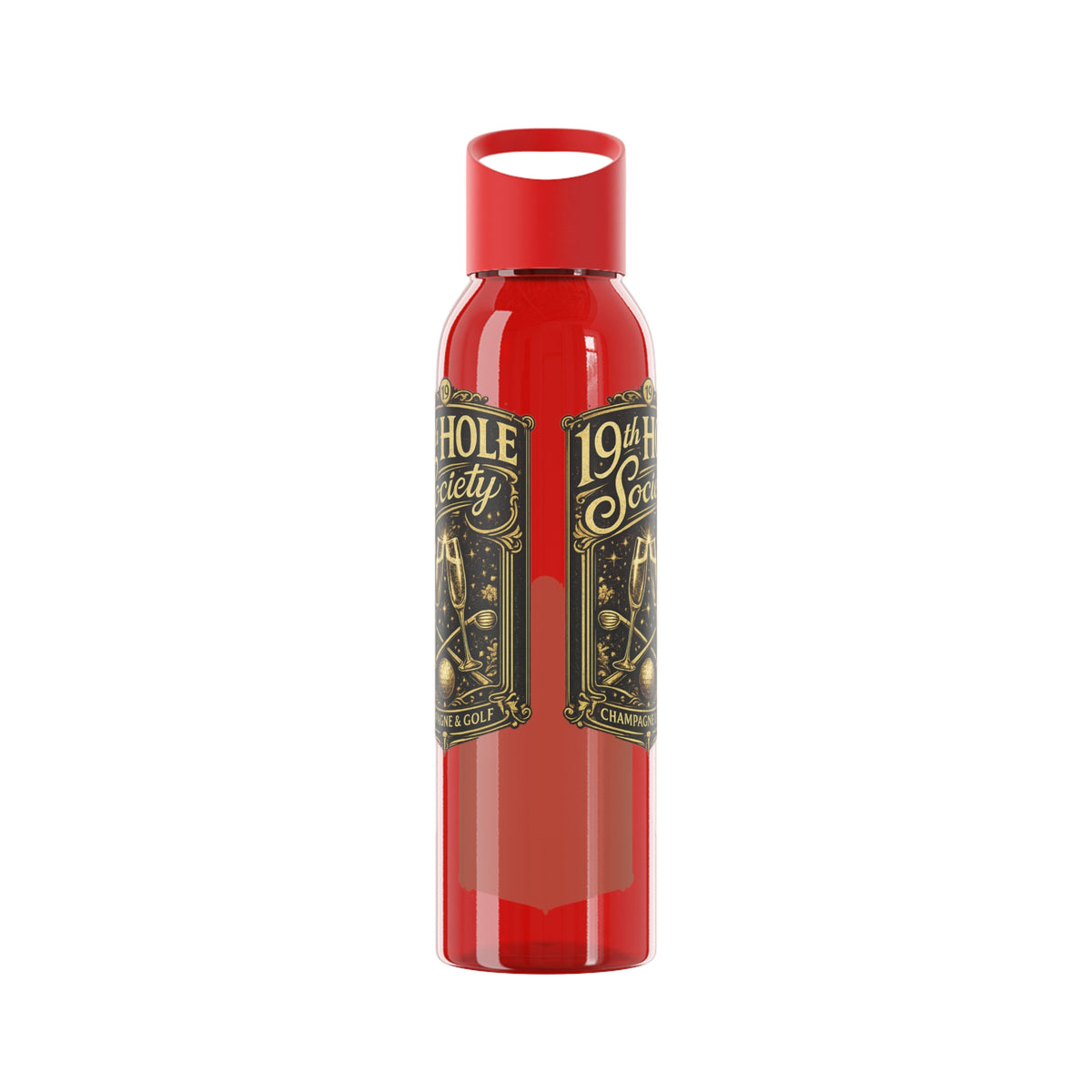 19th Hole Society Champagne Golf Water Bottle