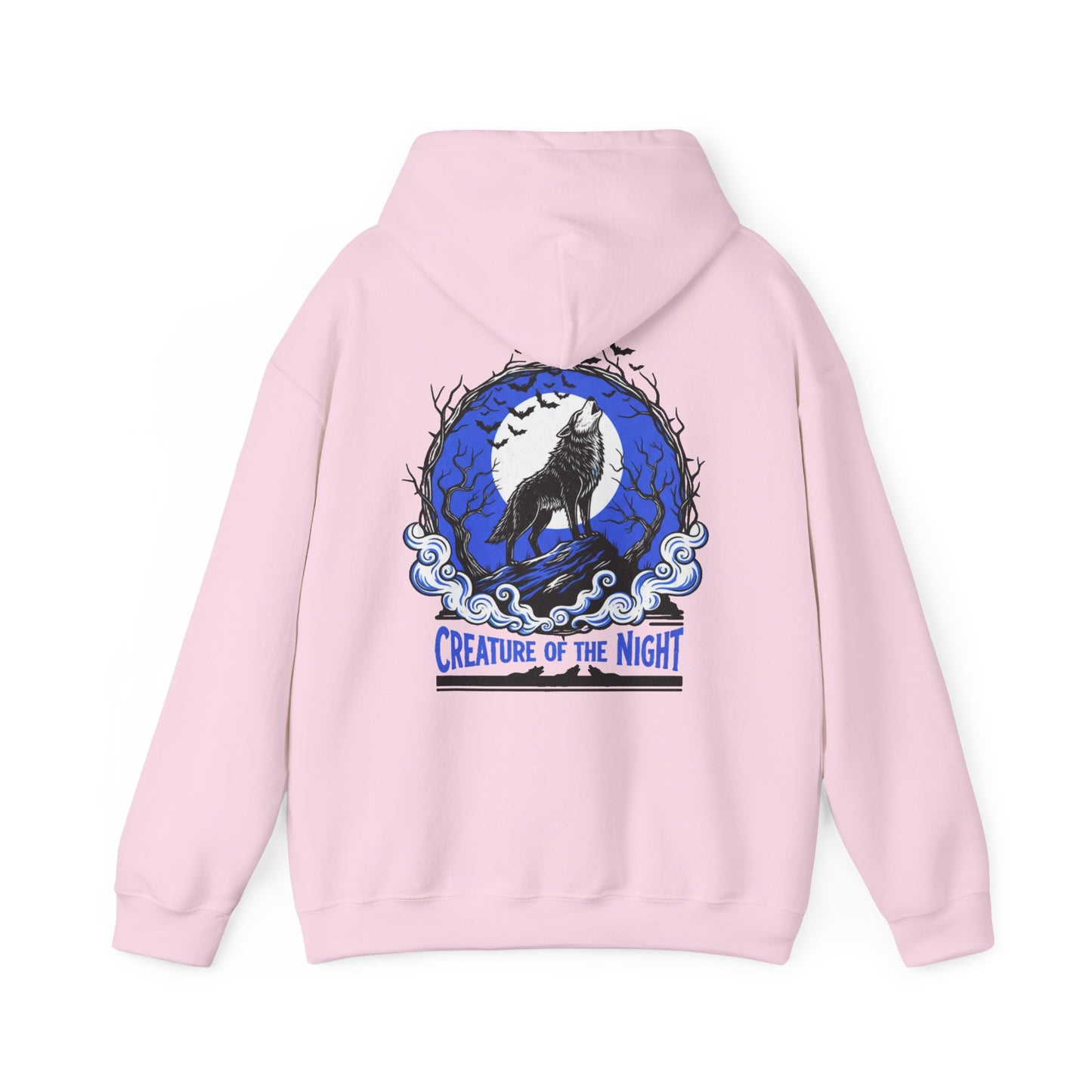 Creature of the Night Werewolf Hoodie – Halloween Back Print Hoodie