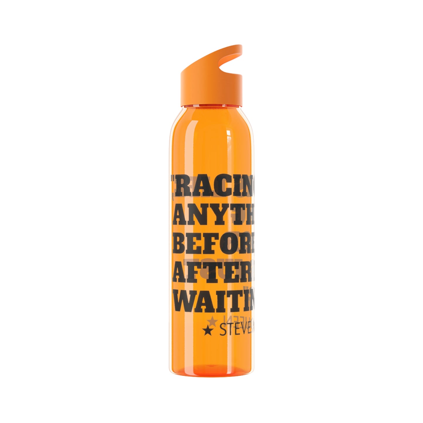 Mojo Moto MX Legends Steve McQueen Quote Water Bottle