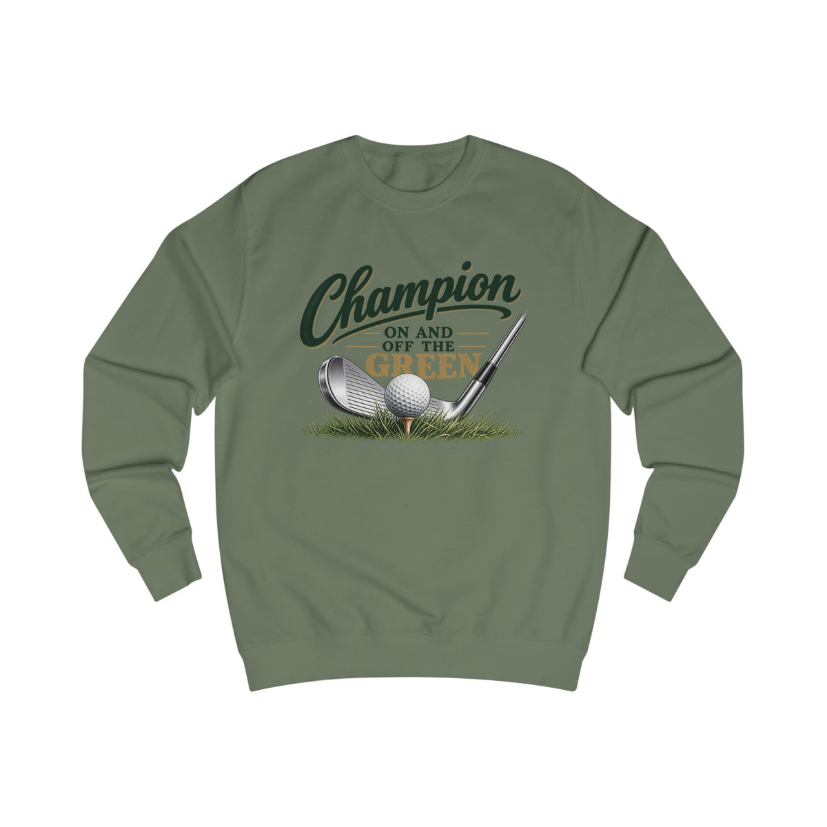 Champion On and Off the Green Golf Sweatshirt – Golfer Sweatshirt