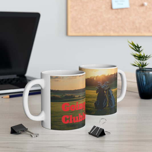 Golf Lover Mug, Perfect for Gifts, Clubbing and Golfing Enthusiasm, Funny Mug, Sports Merchandise