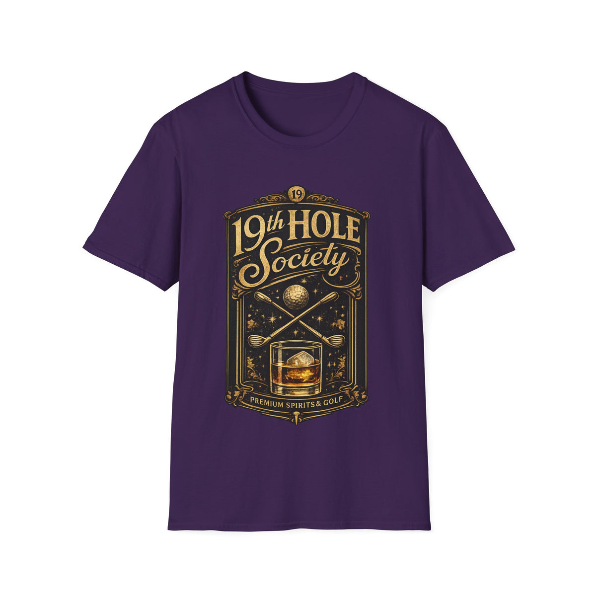 19th Hole Society Fine Spirits and Golf T-Shirt