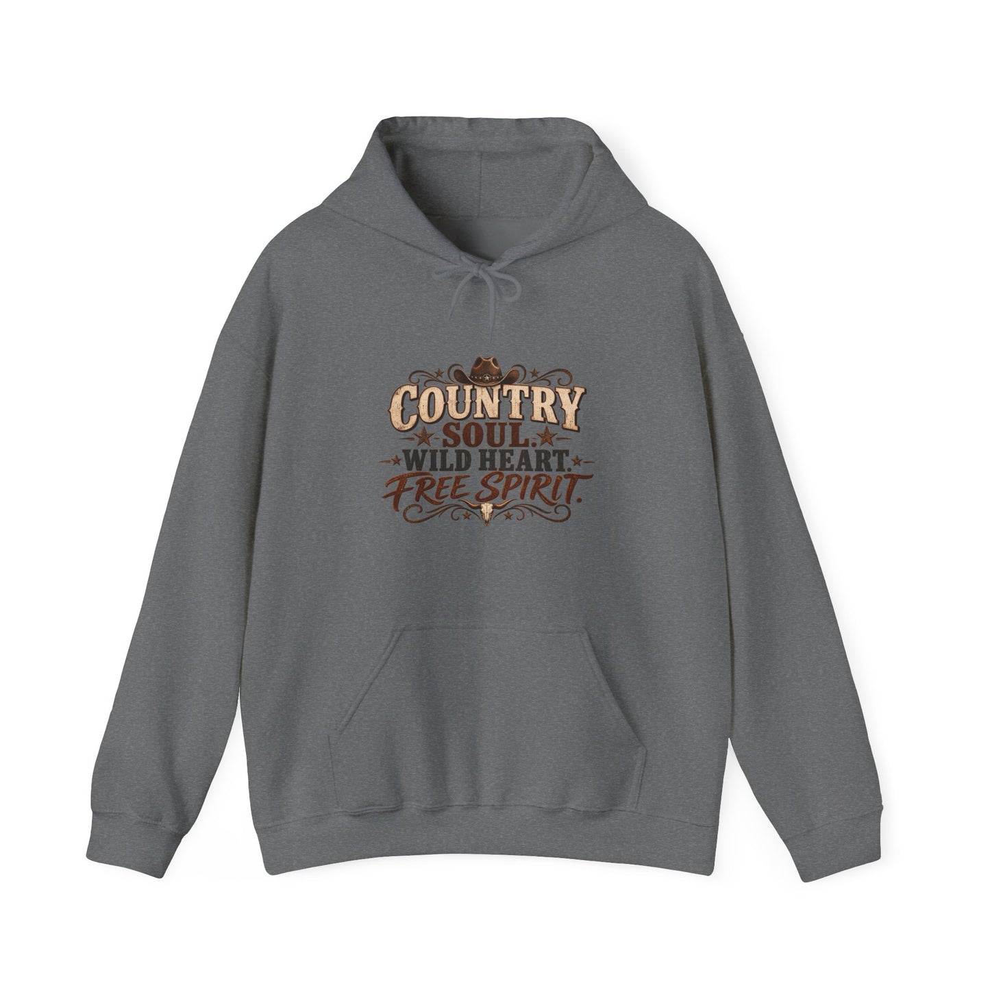 Country Soul Wild Heart Free Spirit Hoodie – Western Country Hoodie