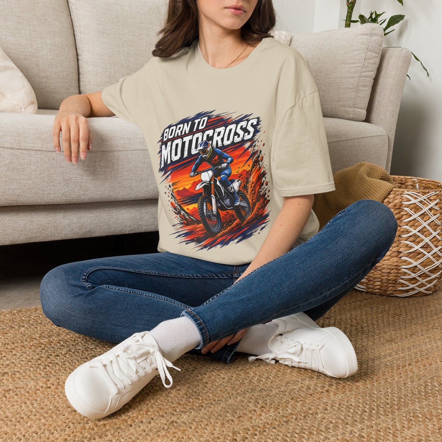 Born to Motocross Unisex Graphic Tee