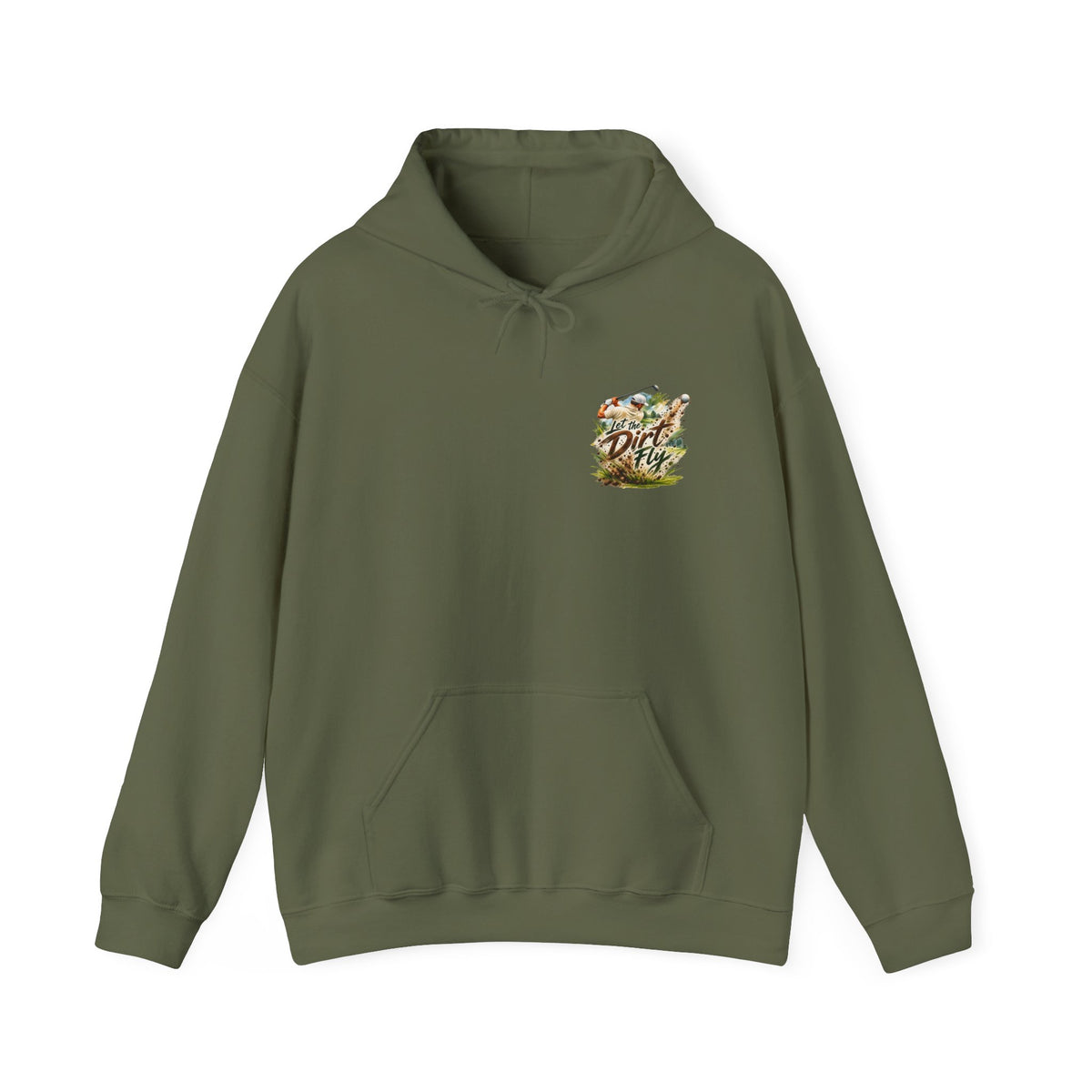 Sweat à capuche de golf - Pull de golfeur "Laisse la terre voler"