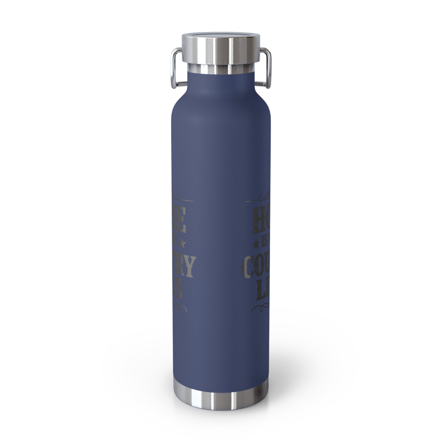 Home Is Where Country Lives Insulated Flask – 22oz Country Water Bottle