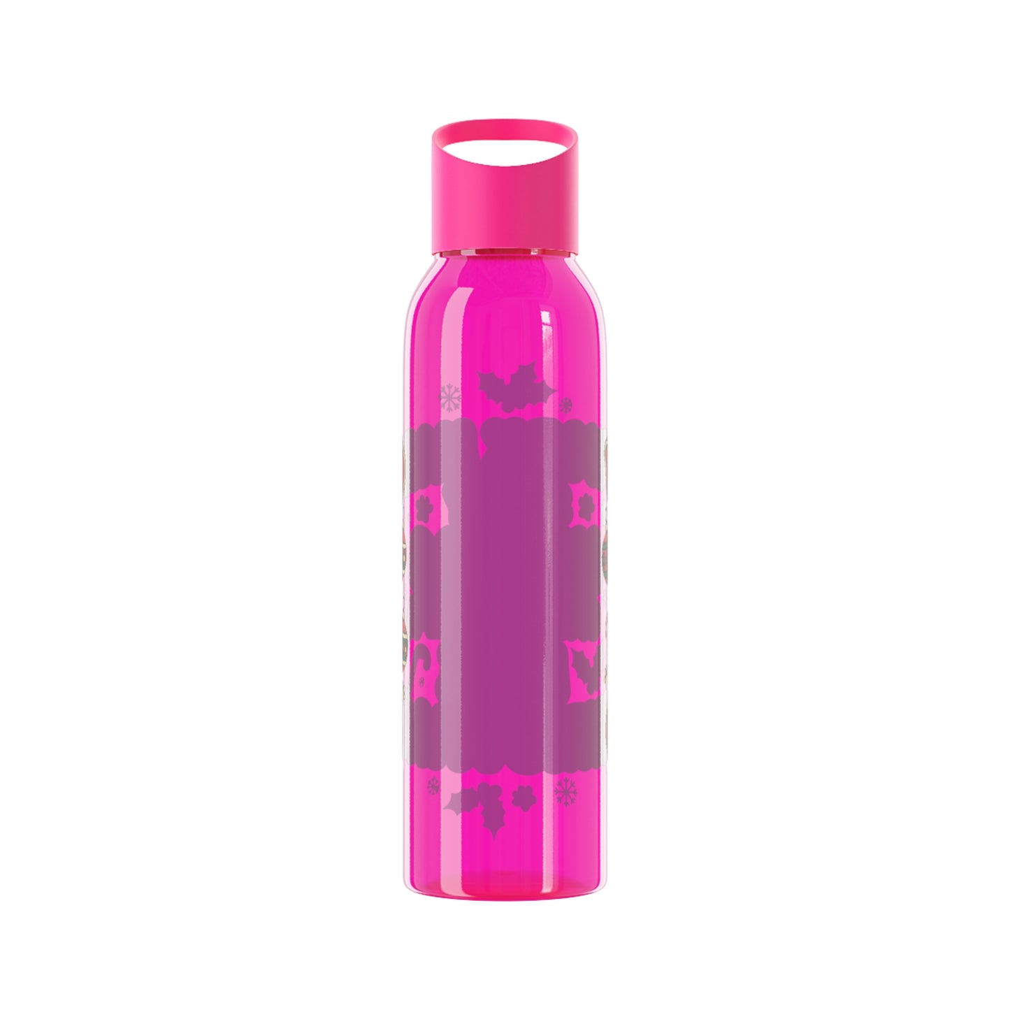 I Work Hard So My Dog Can Have a Nice Christmas Water Bottle | Festive Dog Lover Bottle