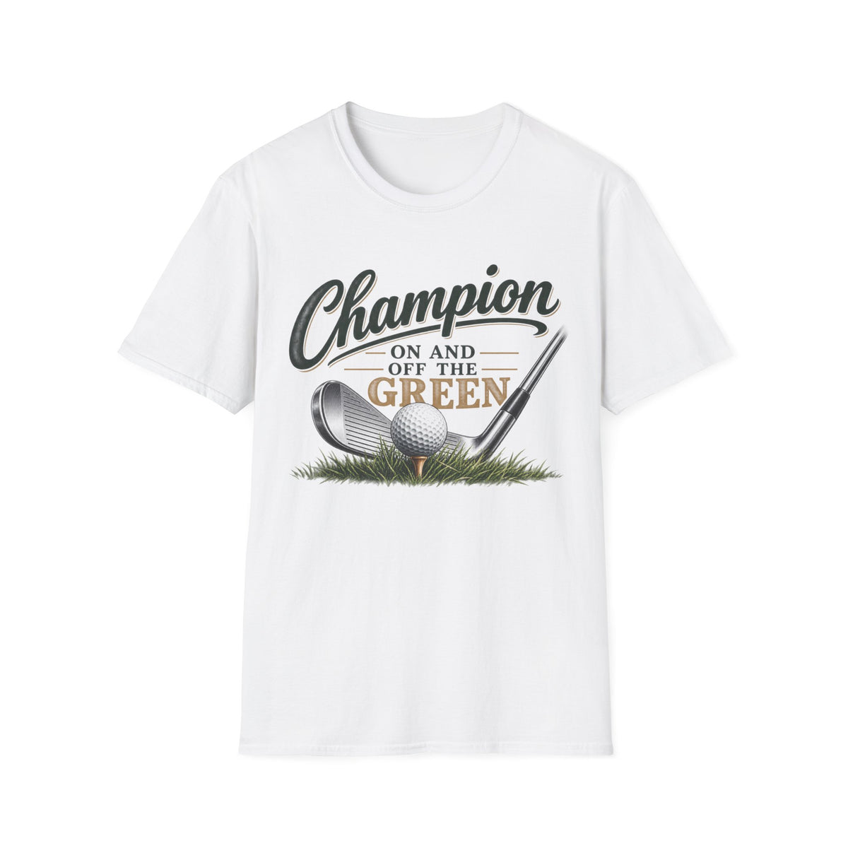 Champion On and Off the Green Golf T-Shirt – Golfer Tee