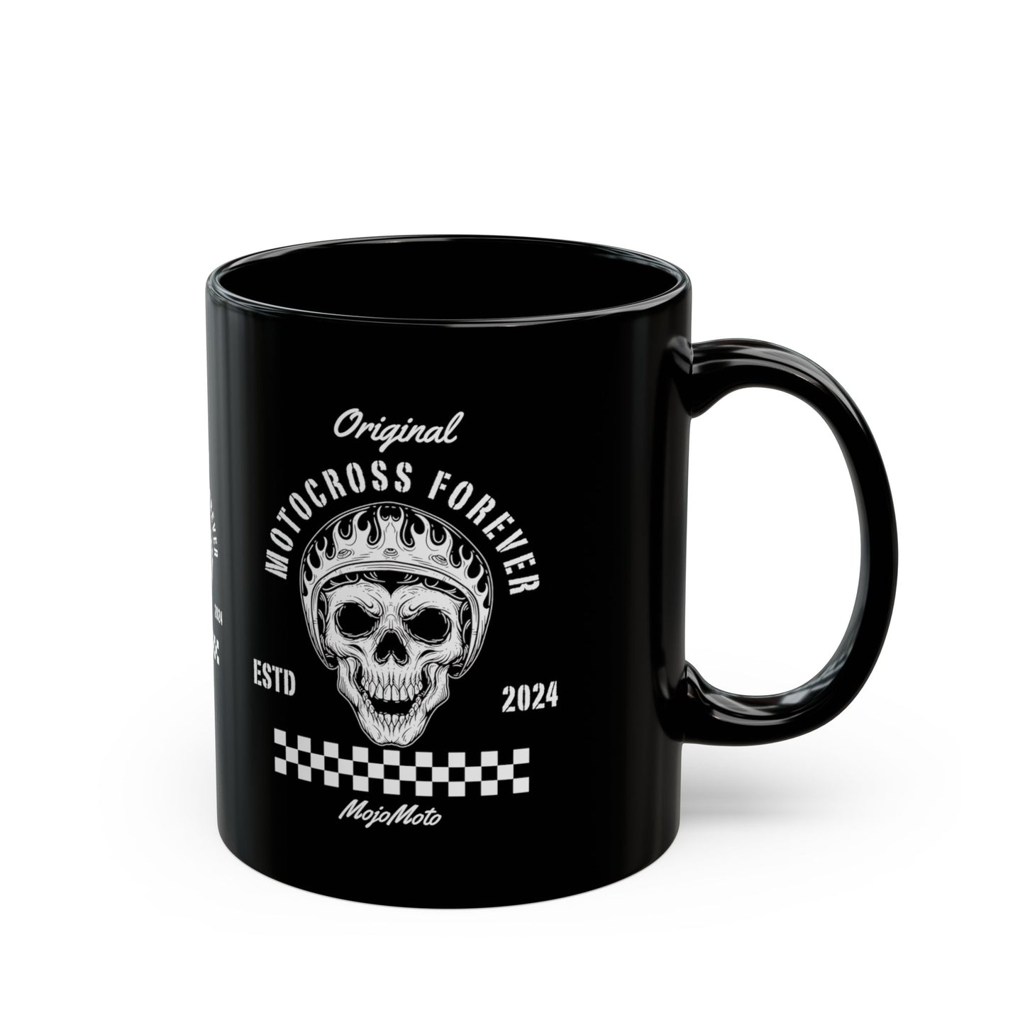 Motocross Forever Black Mug