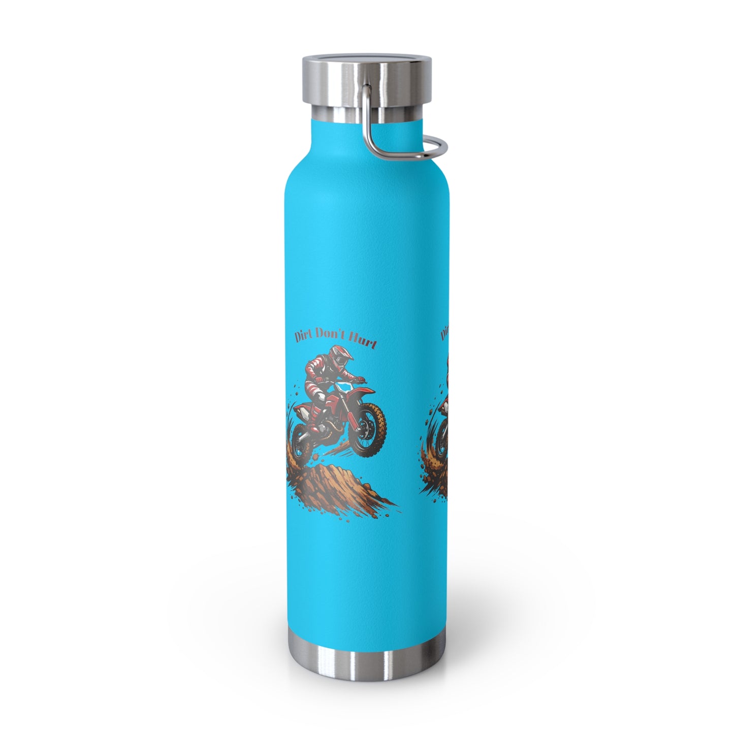 Dirt Don’t Hurt Moto Water Bottle — 22oz Insulated Stainless Steel