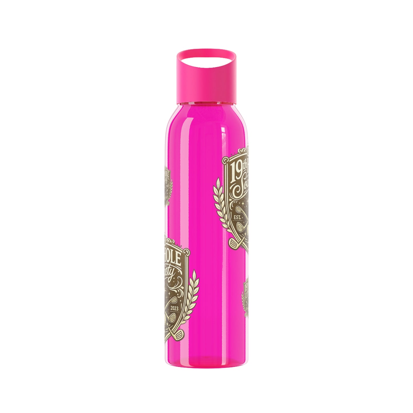 19th Hole Society Sports Water Bottle | Golf Hydration Bottle | Lightweight Everyday Drinkware