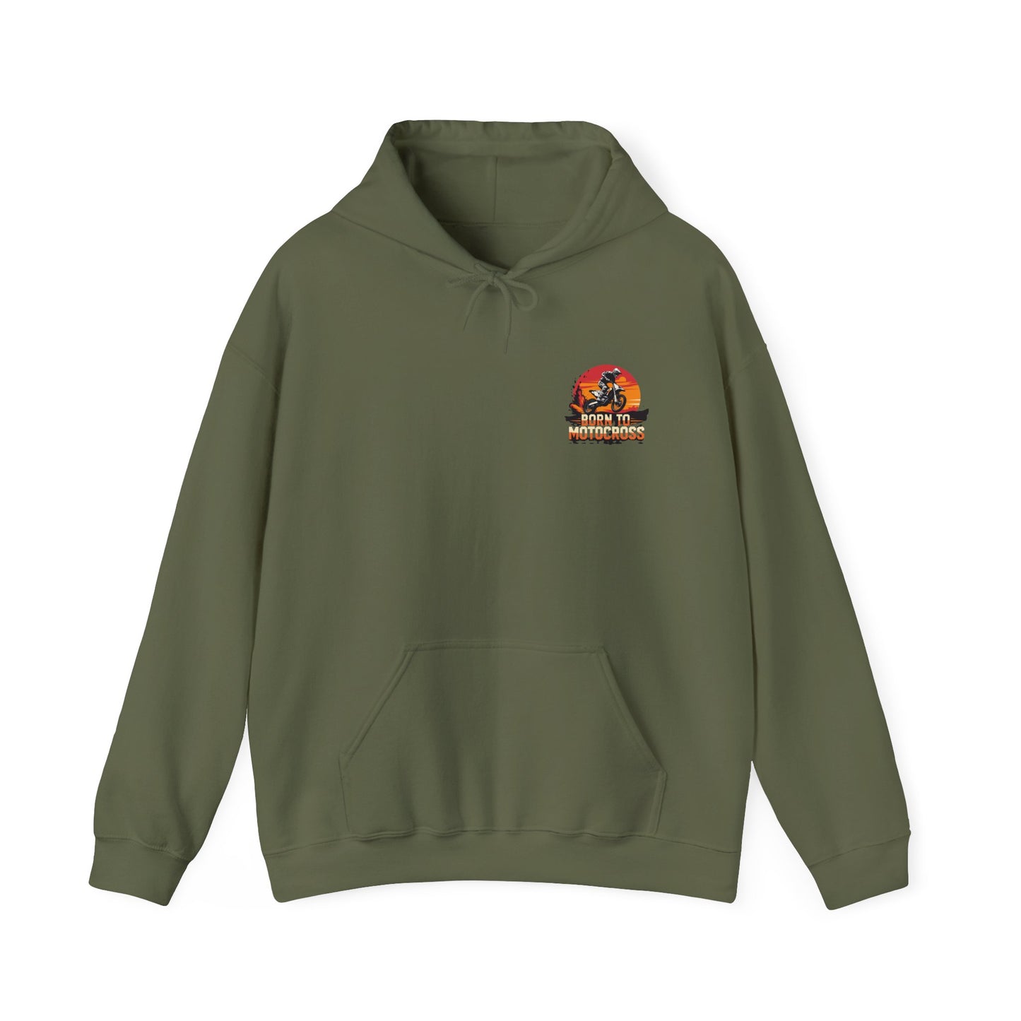 Born to Motocross Sunset Hoodie