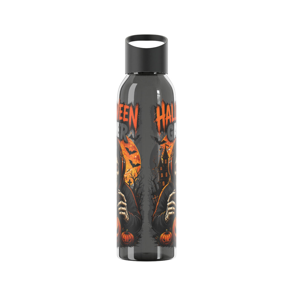 Halloween Gamer Water Bottle – Skull Gaming Bottle