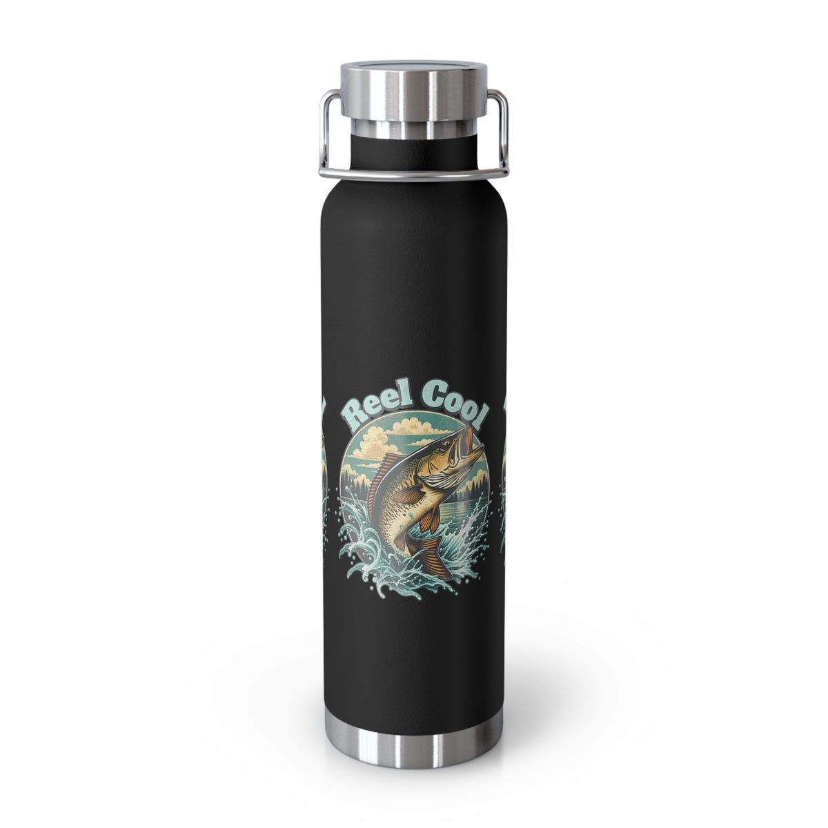 Reel Cool Insulated Flask – Retro Fishing Flask