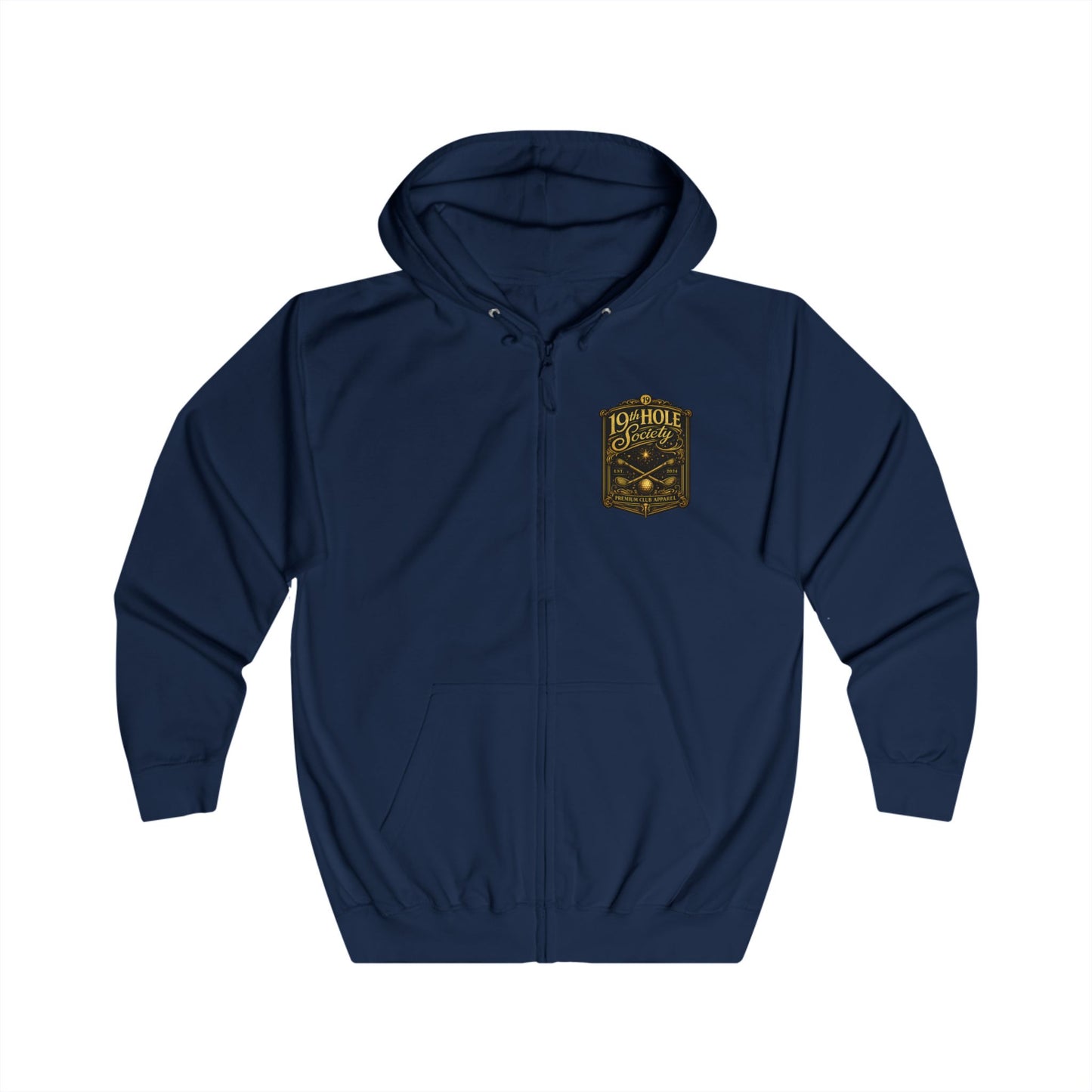 19th Hole Society Club Kapuzenjacke mit Reißverschluss