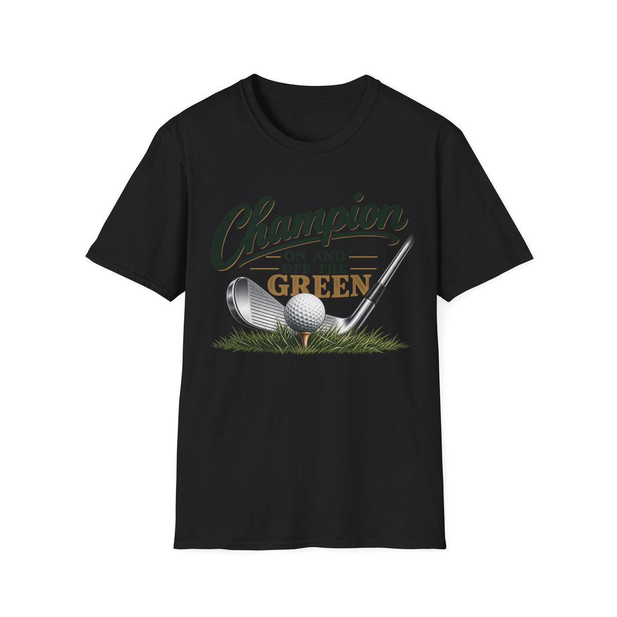 Champion On and Off the Green Golf T-Shirt – Golfer Tee