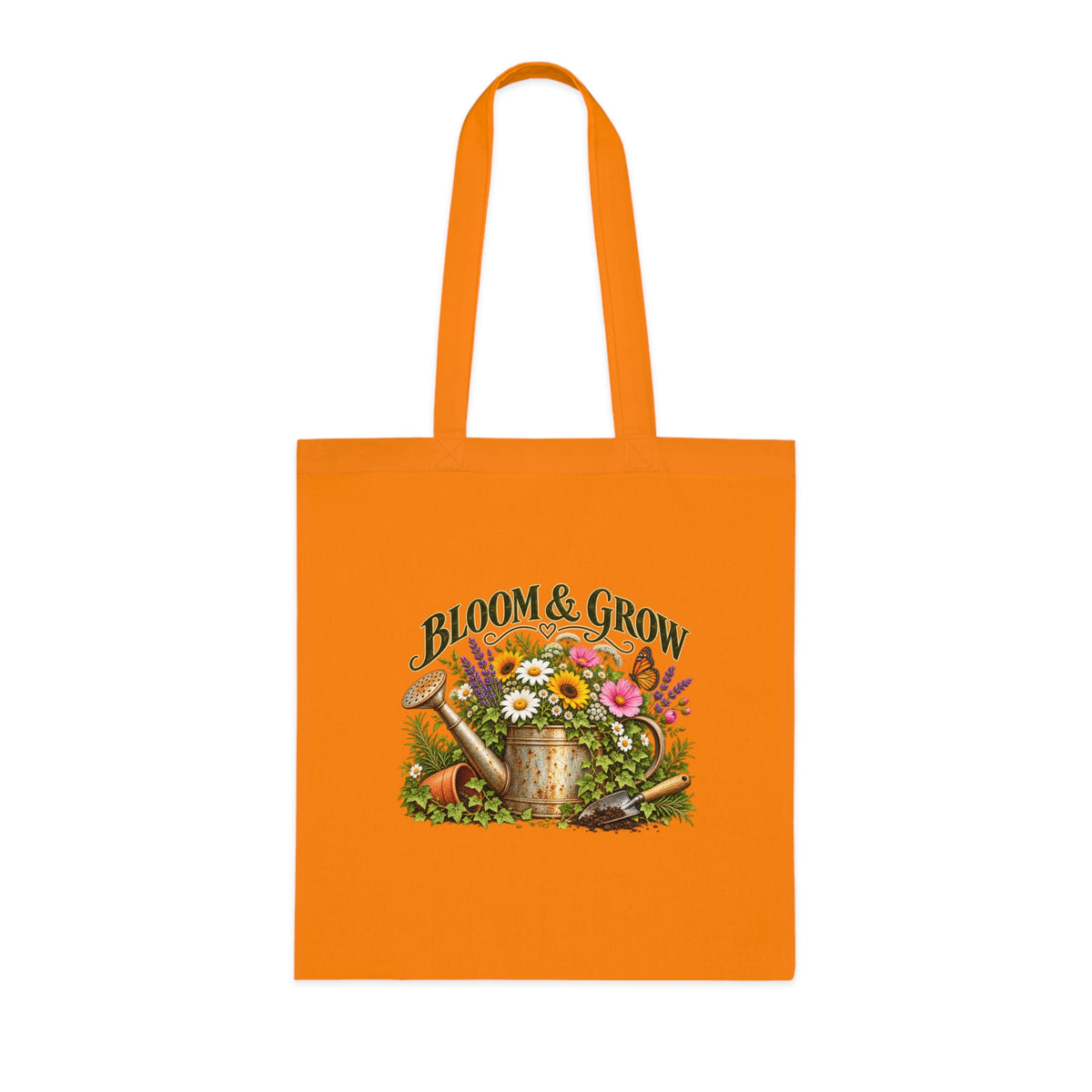Bloom & Grow Vintage Garden – Gardening Tote Bag