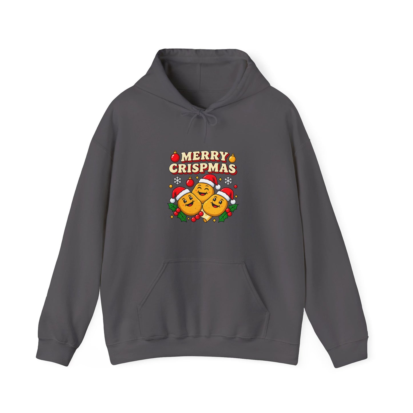 Merry Crispmas Christmas Hoodie – Cosy Unisex Festive Hoodie