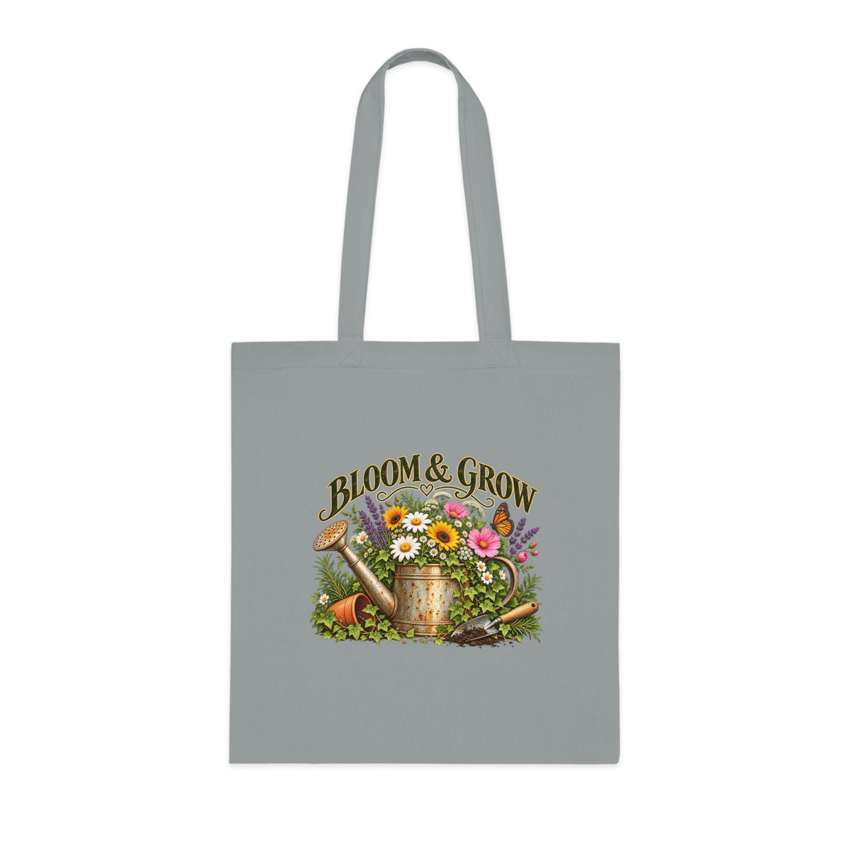 Bloom & Grow Vintage Garden – Gardening Tote Bag