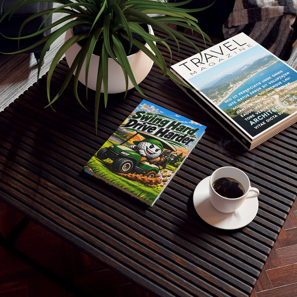 Swing Hard – Golf Journal | Drive Harder Golf Notebook