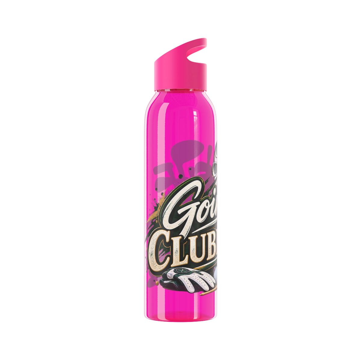 Going Clubbing Golf Water Bottle – Golfer Design