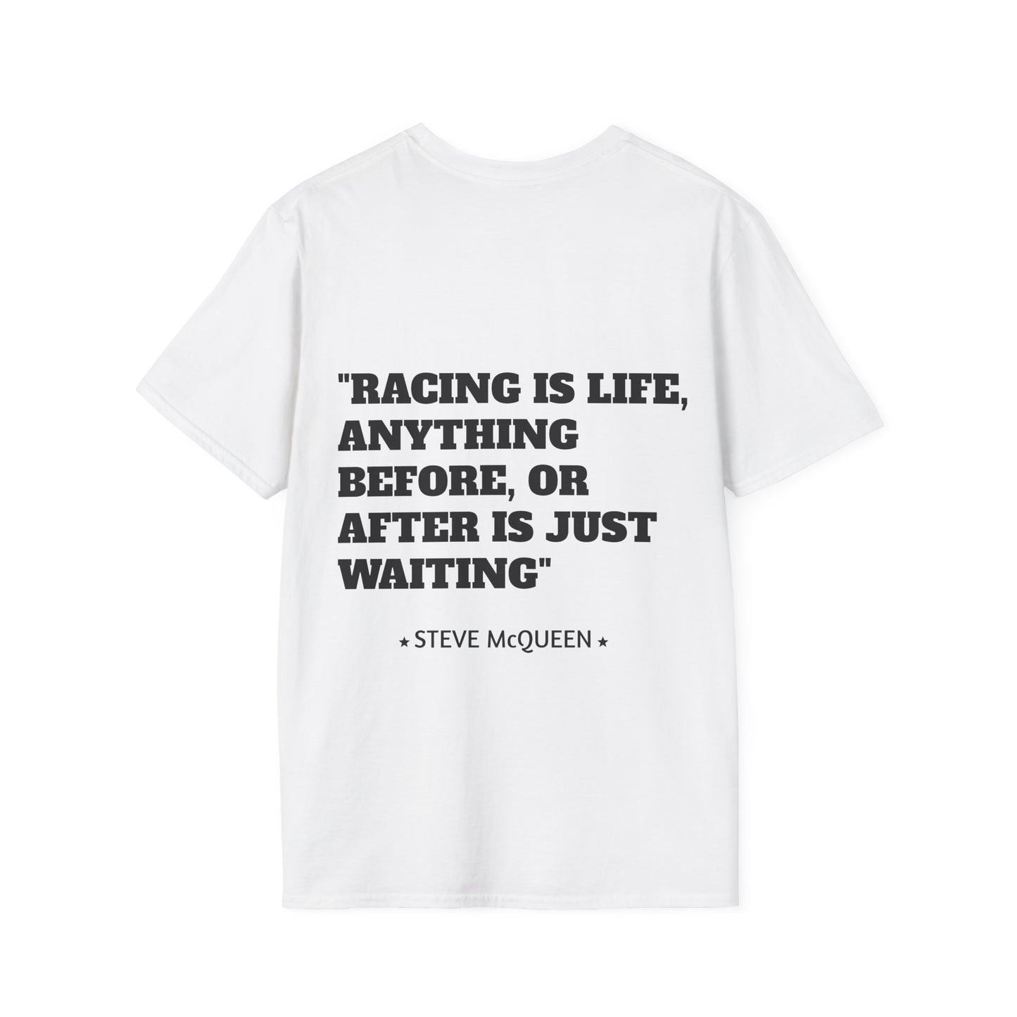 Mojo Moto MX Legends Quote T-Shirt - Steve McQueen