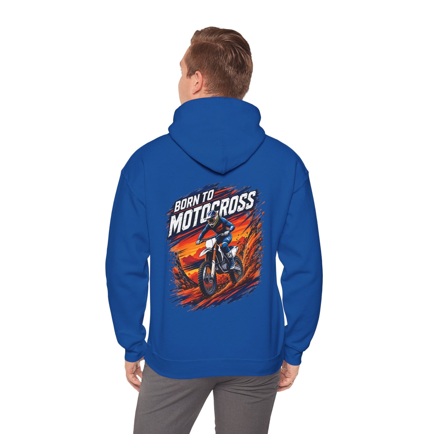 Sweat à capuche de motocross, sweat-shirt unisexe Heavy Blend