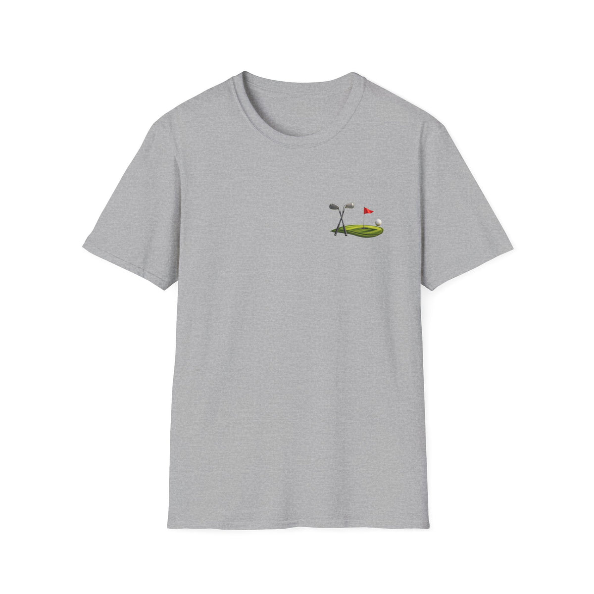 Dezentes Golf-Grafik-T-Shirt  Einzigartiges Golf-Design