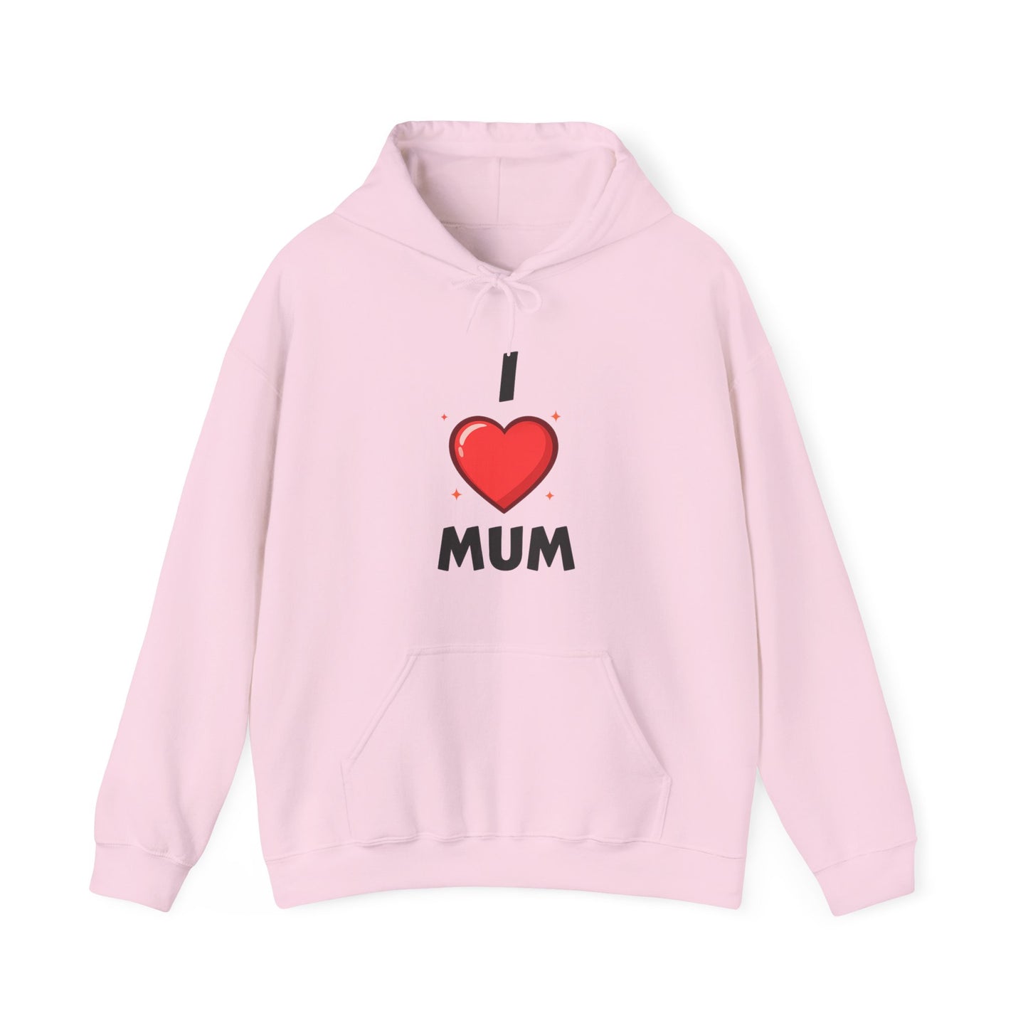 I Love Mum Hoodie | Mother's Day Gift | Hoodie for Mum | Cozy Unisex Pullover | Gifts & Lifestyle Collection