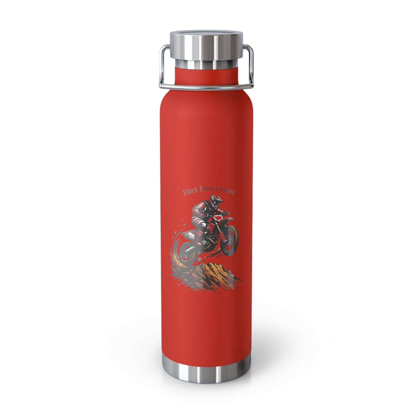 Dirt Don’t Hurt Moto Water Bottle — 22oz Insulated Stainless Steel