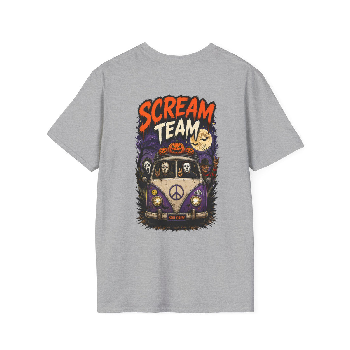 Scream Team Halloween T-Shirt – Unisex Horror Gamer Tee