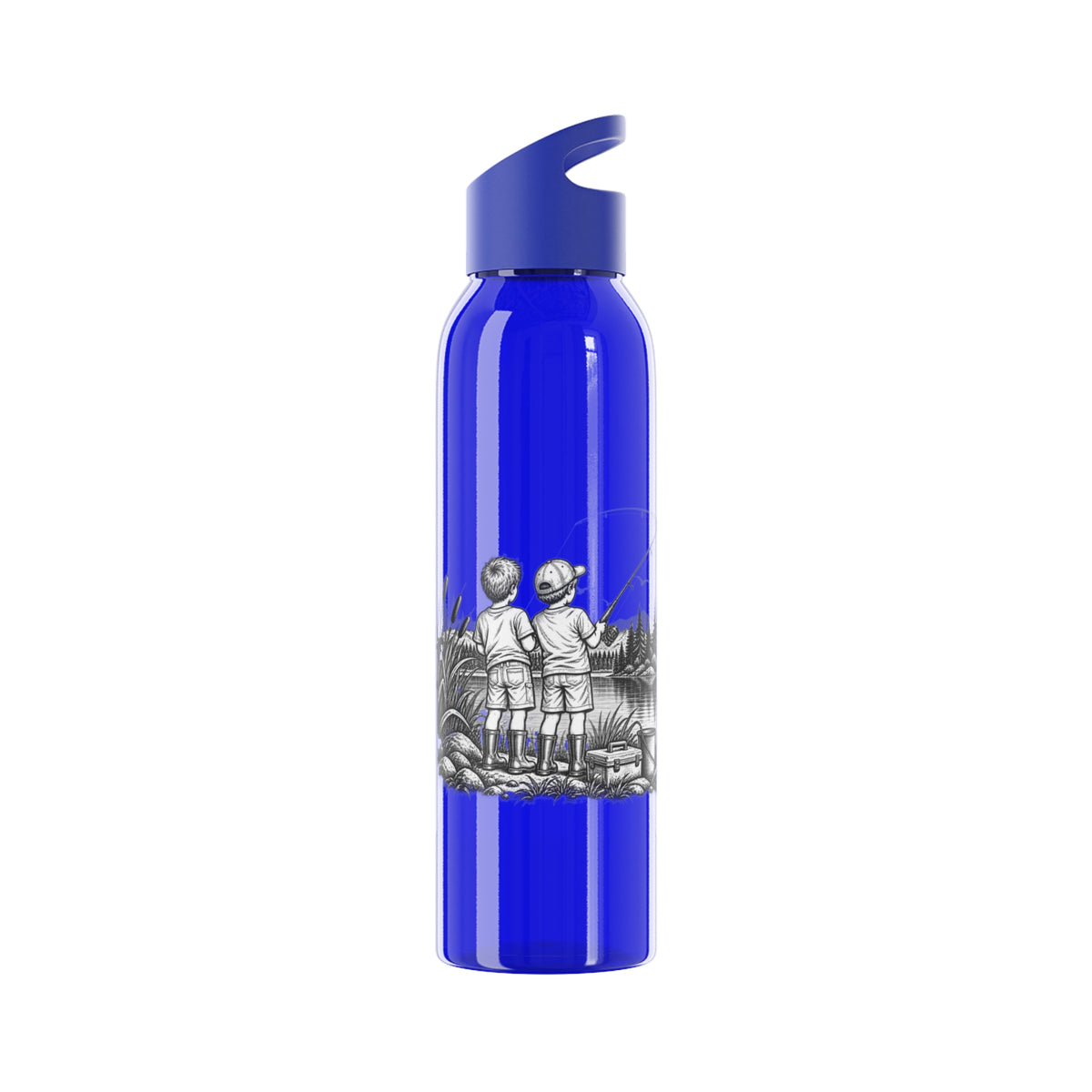 Fishing Friends Water Bottle – Illustrated Fishing Bottle
